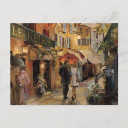 パリの夜 ポストカード (正面)