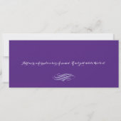 パリの夜 | Sweet 16誕生日 招待状 (裏面)