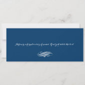 パリの夜 | Sweet 16誕生日 招待状 (裏面)