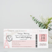 パリの夜 | Sweet 16誕生日 招待状 (スタンド正面)