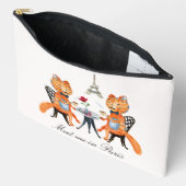 パリの大型アクセサリーポーチで会う アクセサリーポーチ (見開き)