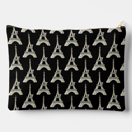 パリの大型アクセサリーポーチで会う アクセサリーポーチ (裏面)