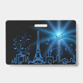 パリの大晦日 バッジ (裏面)