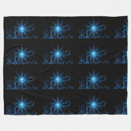 パリの大晦日 フリースブランケット