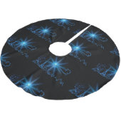 パリの大晦日 ブラッシュドポリエステルツリースカート (アングル)