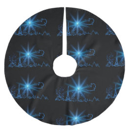 パリの大晦日 ブラッシュドポリエステルツリースカート