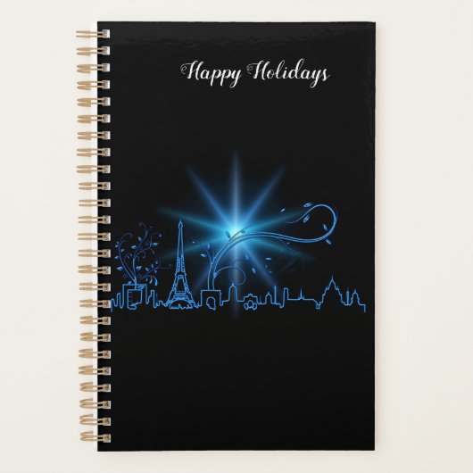 パリの大晦日 プランナー手帳 (正面)