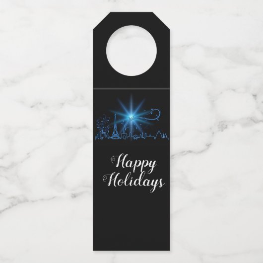 パリの大晦日 ボトルネックタグ (正面)