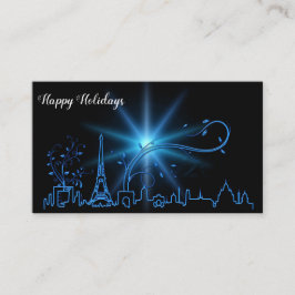 パリの大晦日 名刺