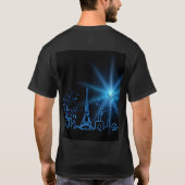パリの大晦日 Tシャツ (裏面)