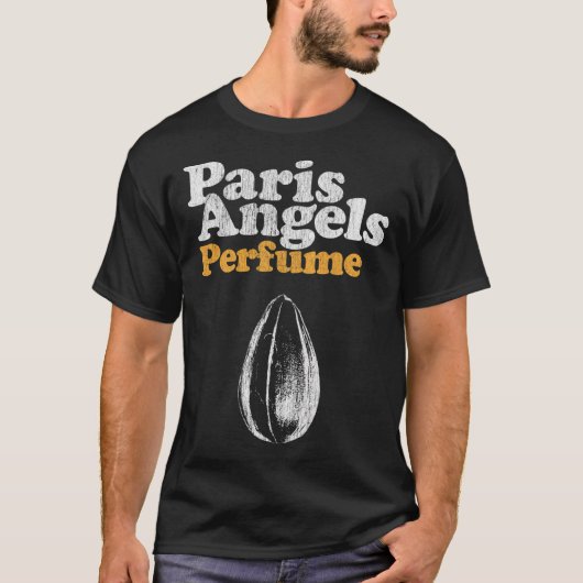 パリの天使たち: 香水 Tシャツ (正面)
