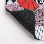 パリの女の子 マウスパッド (コーナー)