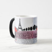 パリの女の子 モーフィングマグカップ (正面左)