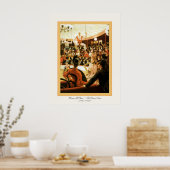 パリの女性～サーカス好き～ジェームス・ティスト ポスター (キッチン)