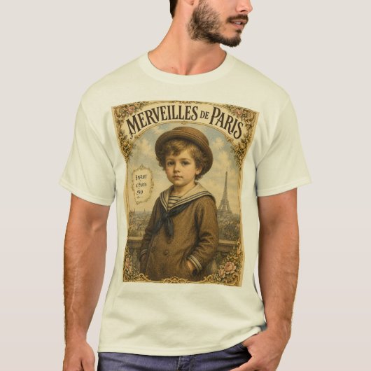パリの子供 Tシャツ (正面)