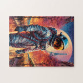 パリの宇宙飛行士 ジグソーパズル (横)