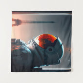 パリの宇宙飛行士 タペストリー (正面(横))