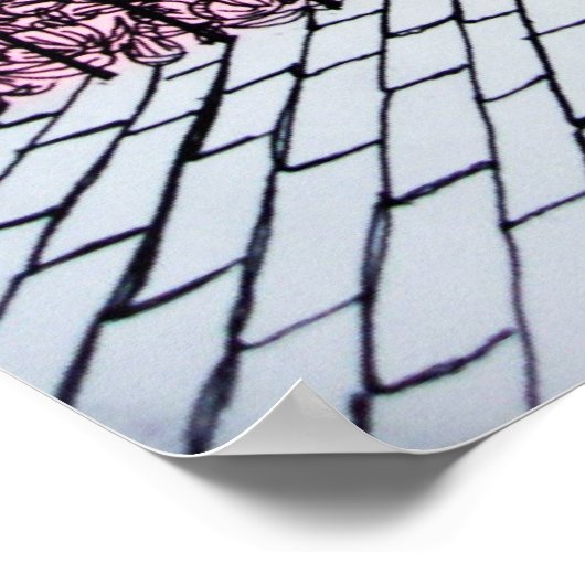 パリの少女 ポスター (角)