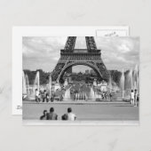 パリの少年のポスポケード ポストカード (正面/裏面)