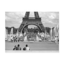 パリの少年のポスポケード