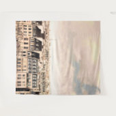 パリの屋根の景観 | 壁画の背景 タペストリー (正面(横))