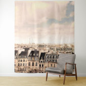 パリの屋根の景観 | 壁画の背景 タペストリー (インサイチュ)