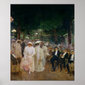 パリの庭園または美しい ポスター (正面)