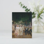 パリの庭園または美しい ポストカード (スタンド正面)