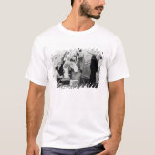 パリの彼のスタジオのオーギュスト・ロダン Tシャツ (正面)
