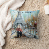 パリの恋人I クッション (ブランケット)