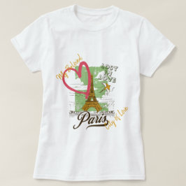 パリの愛の都 Tシャツ