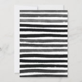 パリの招待状パリシアンベビーシャワー 招待状 (裏面)