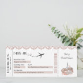 パリの招待状, パリをテーマにしたパーティーの招待状 招待状 (スタンド正面)