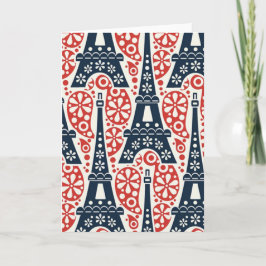 パリの挨拶状 カード