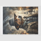 パリの探偵としてのベルネーゼの山犬 薄葉紙 (正面)