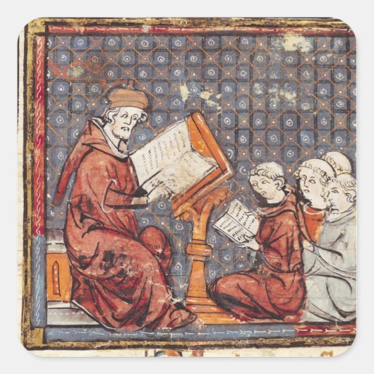 パリの教え哲学者 スクエアシール (正面)