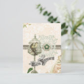 パリの新しいハイファッション ポストカード (スタンド正面)