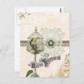 パリの新しいハイファッション ポストカード (正面/裏面)