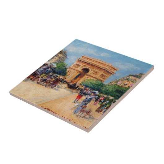 パリの日曜日 タイル (側面)