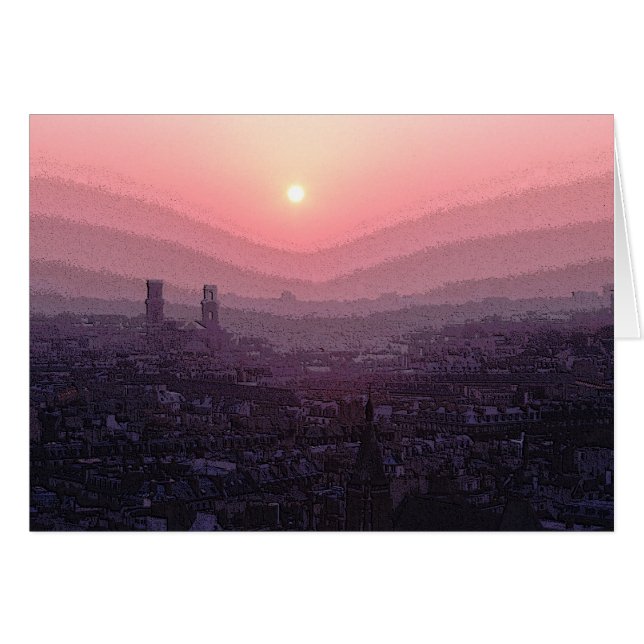 パリの日没 (正面横)