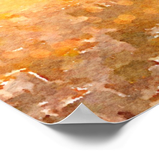 パリの早朝 ポスター (角)