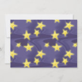 パリの星空 ; エッフェル塔 招待状 (裏面)