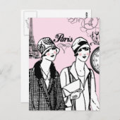 パリの時間 ポストカード (正面/裏面)