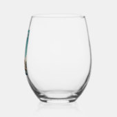 パリの景色を望みながらおしゃれにシップ！ ステムなしワイングラス (左)