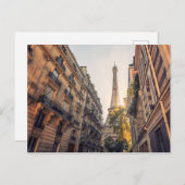 パリの景色 ポストカード (正面/裏面)