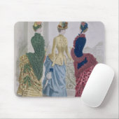 パリの最も最近のファッション、fashの3日間の服 マウスパッド (マウス)