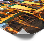 パリの朝。 ポスター (角)