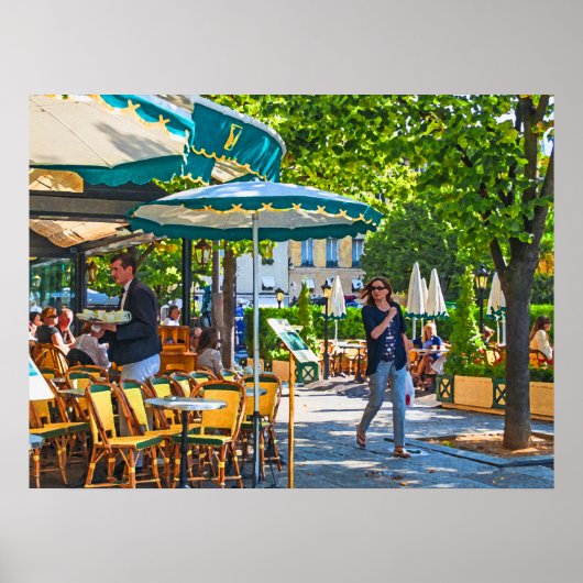 パリの朝。 ポスター (正面)