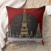 パリの枕のクリスマス クッション (ブランケット)