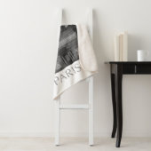 パリの標高（夜） – 赤 シェルパブランケット (インサイチュ)